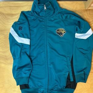 NFL Jacksonville Jaguars Teal Youth Zip Jacket